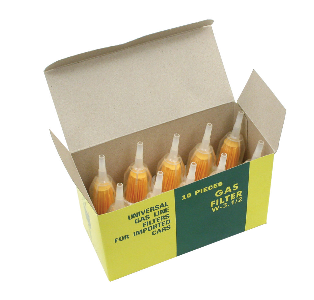 UNIVERSAL PLASTIC INLINE FUEL FILTER Rancho Performance Centers